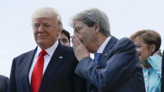 Трамп и премьер-министр Италии