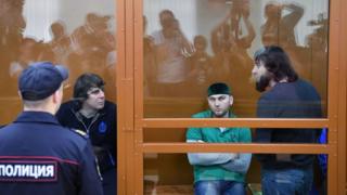 Обвиняемые по делу об убийстве Бориса Немцова