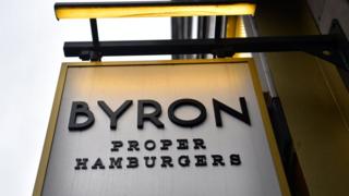 Byron Burger sign