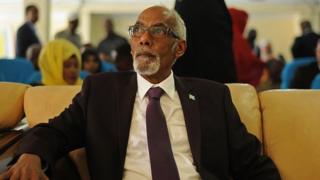 Guddoomiyaha Baarlamaanka Soomaaliya Maxamed Sheekh Cismaan Jawaari