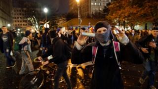 протесты в Портленде