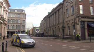 Scene of the murder of Paul McCready
