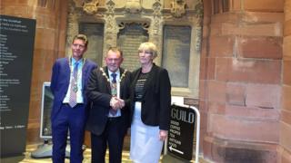 The new Mayor and Deputy