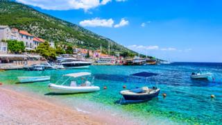 Playa de Croacia