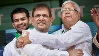 लालू यादव और शरद यादव