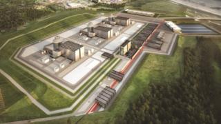 Artist's impression of the Moorside plant