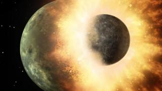 Planetary smash-up