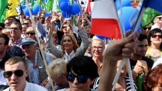 "Марш свободы" в Варшаве