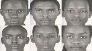 Les photos des six jeunes membres de l'équipe burundaise de robotique publiées par la police américaine