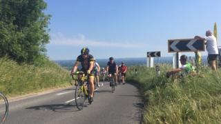 London to Brighton cyclists - Sun 18th June