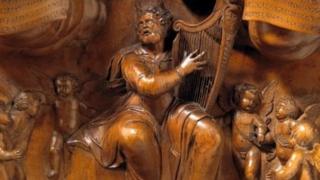 King David carving