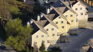Luxury homes in Moscow - file pic