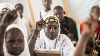 Girls for classroom