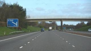 Motorway near Lockerbie