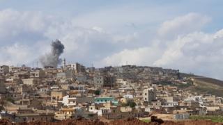 Syria War: Thousands Flee Twin Offensives In Afrin And Ghouta - BBC News