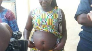 Di concoction go make di tummy of di person wey take to swallop and look like who get belle