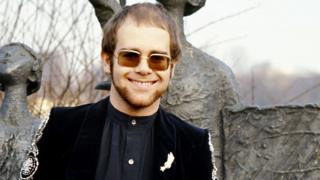 Elton John in 1973 (not at the Chateau)