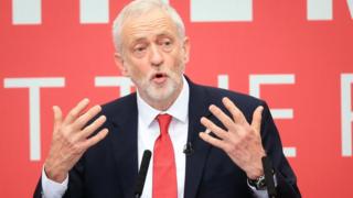 Jeremy Corbyn launches Labour's manifesto