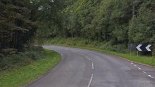 A487 in Pantperthog, near Machynlleth