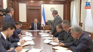 Президент Мирзиёев қабулида