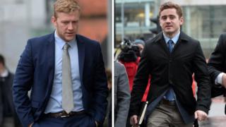 Stuart Olding and Paddy Jackson