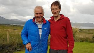 David Campbell and Rev Dr Rory MacLeod