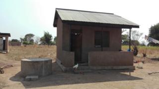Moja ya Nyumba iliyojengwa na Mgodi wa Buzwagi