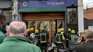 Emergency services in Borough Market