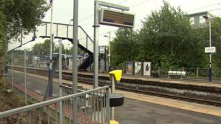 Anniesland train station