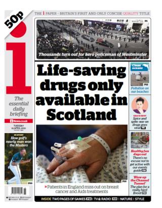 The i newspaper