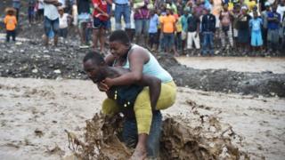 Uturere two mu bumanuko bwa Haiti twatewe n'umwuzure ukomeye