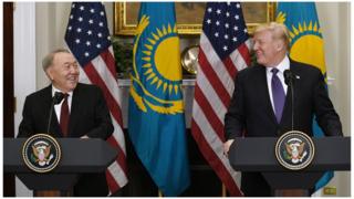 Нурсултан Назарбаев менен Дональд Трамп шейшембиде жолукту