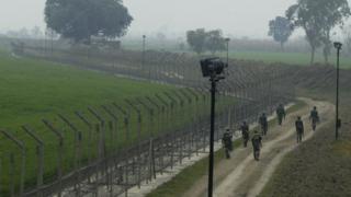 India-Pakistan border