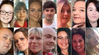 Victims of the Manchester bombing