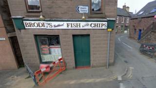 Brodies fish and chip shop