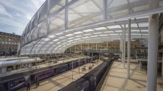 Roof at Victoria Station