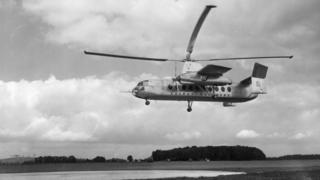 Fairey Rotodyne in action