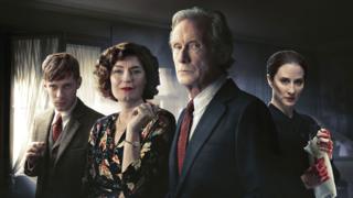 The cast from Ordeal by Innocence