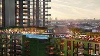 It's hoped the pool will be finished by the summer of 2019