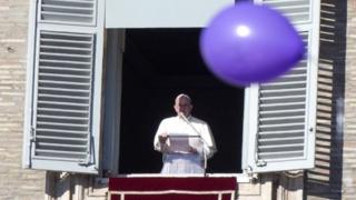 Pope Francis at St Peter's Square