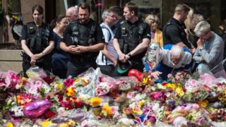 Manchester bombing tributes