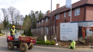 new housing estate