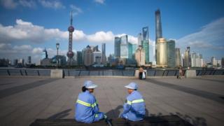 Shanghai skyline