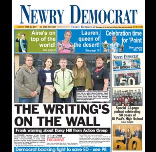 Newry Democrat front page