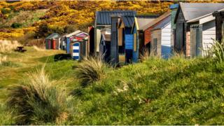 beach huts