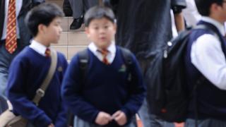香港學生資料照片