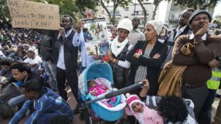 Bara 2014 baqattoonni Israa'eel gaaffii koolu galtummaa isaanii akka fudhattu mormii wayita godhan