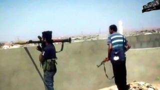 مقاتلون من جماعة أنصار الشريعية في ليبيا
