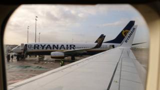 Ryanair passenger takes emergency exit 19
