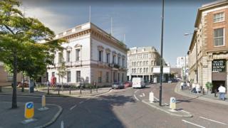 Police received a report of an "altercation" between two men in Waring St on Wednesday